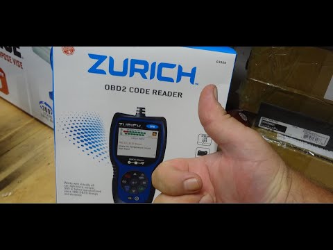 Zurich OBD2 Code Reader ZR8 | Harbor Freight Tools | 63809