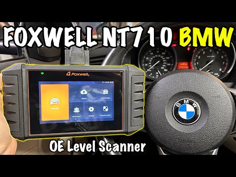 FOXWELL NT710 - BMW Bi-Directional Scanner and Coding Tool Overview