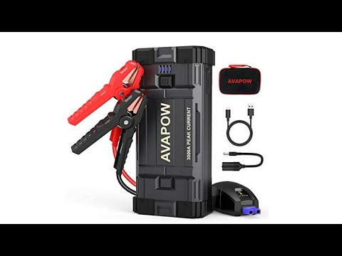 AVAPOW A28 Car Battery Jump Starter - Battery Bank