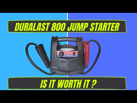 DURALAST 800 JUMP STARTER IS IT WORTH IT!