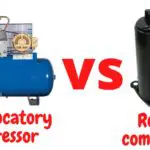 Reciprocatory compressor vs rotary compressor