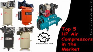 Top 5 HP Air Compressors in the Market