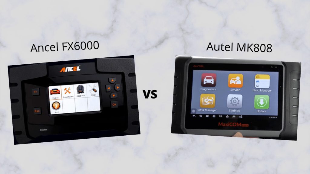 Ancel FX6000 Vs Autel MK808