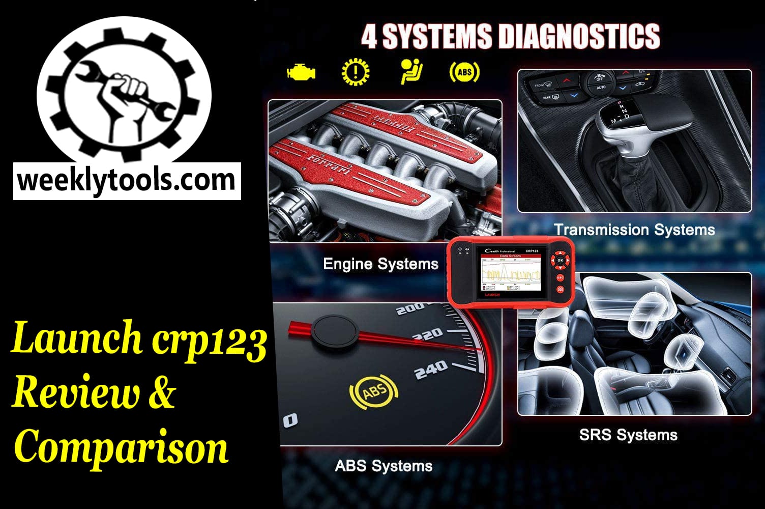 Launch Crp123 Advance OBd2 Review & Comparison WeeklyTools