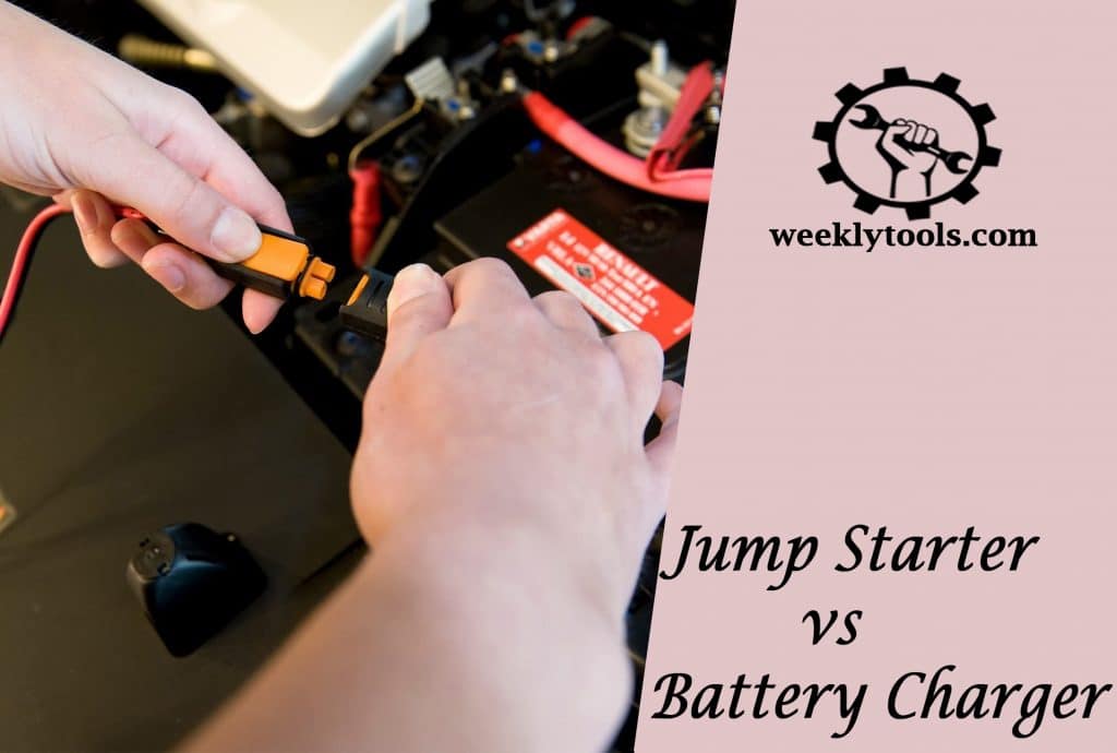Difference Between Jump Starter And Battery Charger When & Where To Use?