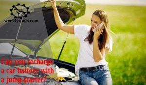 Can you recharge a car battery with a jump starter?