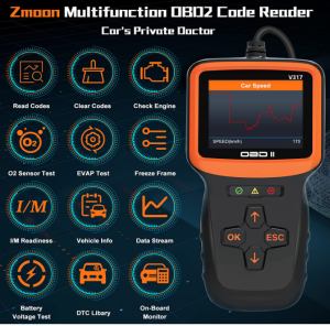 zmoon obd2 scanner featuers