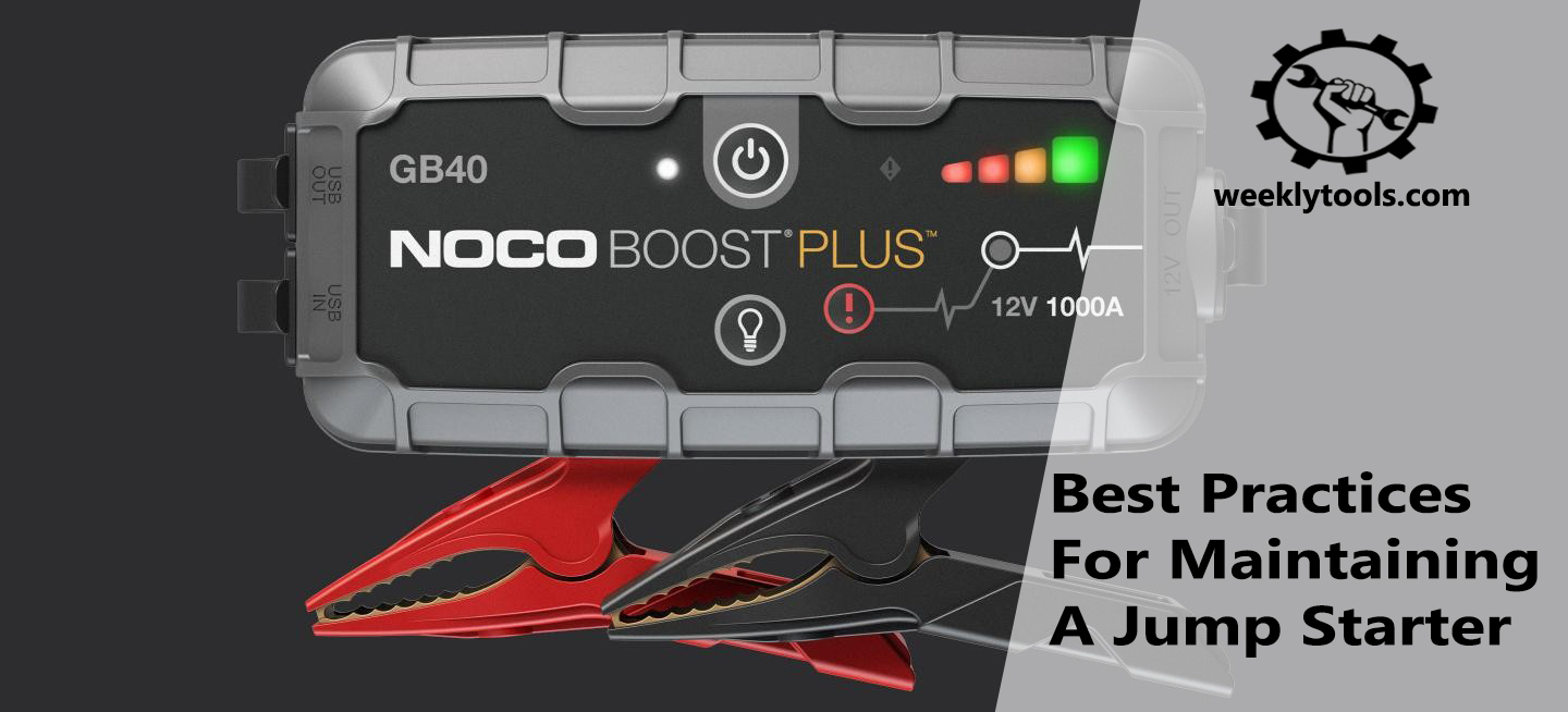 Best Practices For Maintaining A Jump Starter
