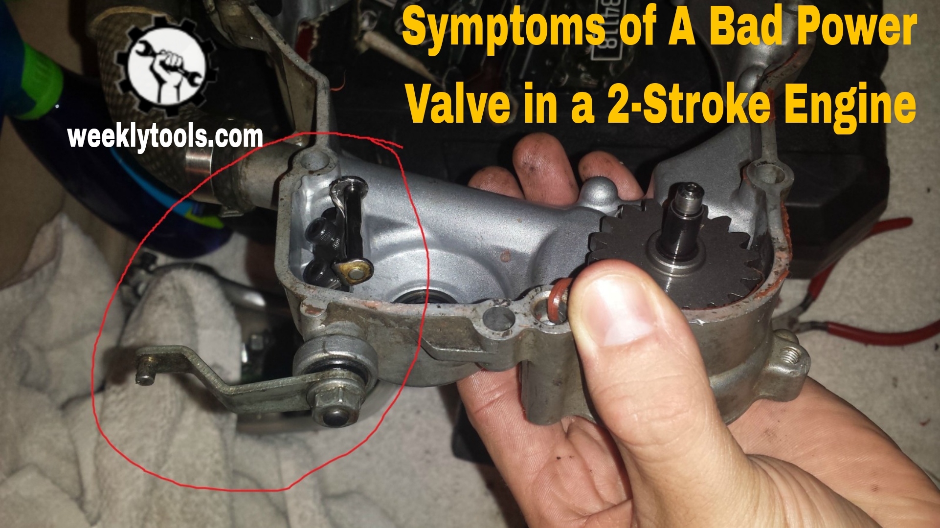 symptoms of a bad power valve 2 stroke